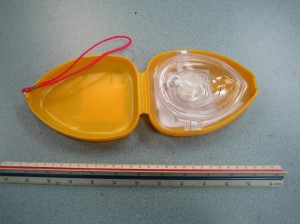 CPR Pocket Mask Inside Case for Heat Stress